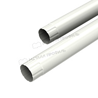 Труба соединительная МЕТАЛЛ ПРОФИЛЬ Foramina PUR D100х1000 Ral 9010